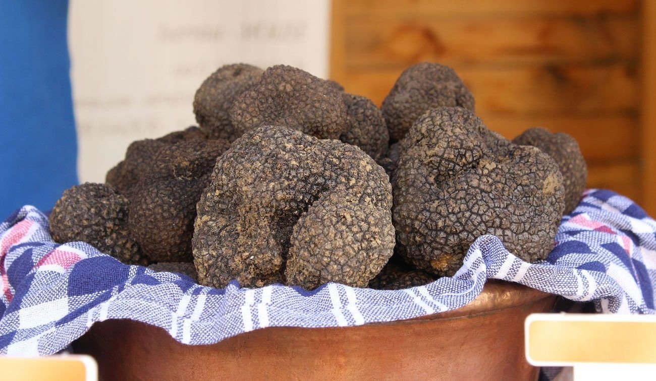 Black truffles in San Pietro Avellana, photographed by Adelina Zarlenga